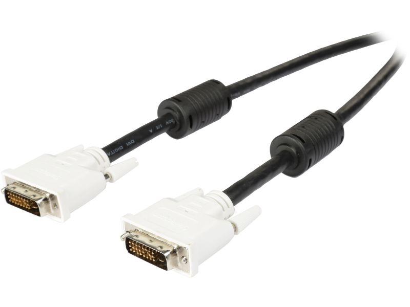 DAT 7321D Black Male to Male One DVI-D to DVI-D Single Link Cable