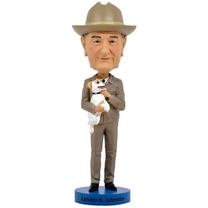 Royal Bobbles Lyndon B. Johnson 8" Resin Bobble Head