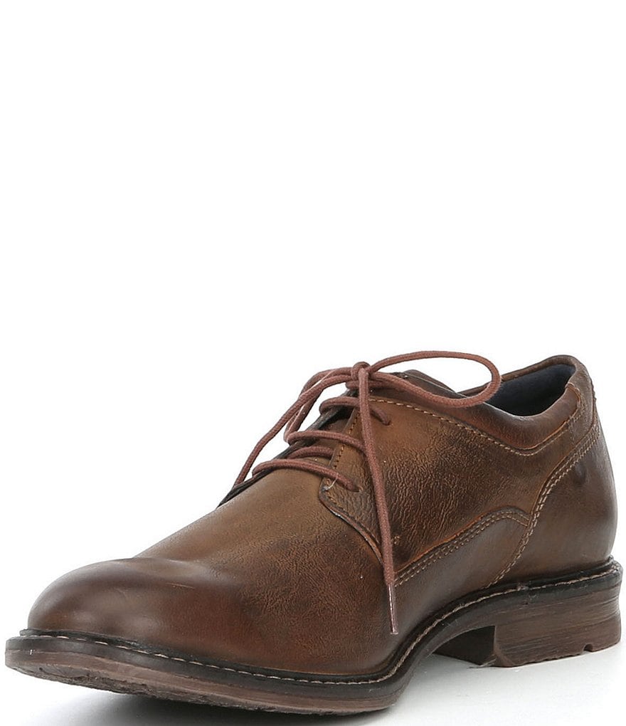 ECCO Track II Low Leather Oxfords