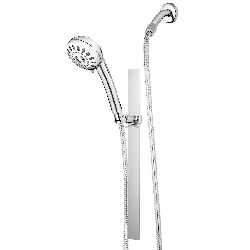 4' Shower Head and Cord Set Silver - Home Details