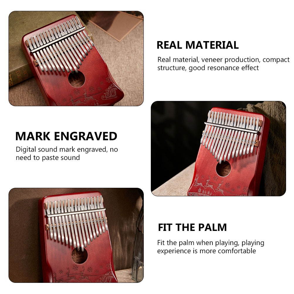 1 Set Chic Stylish Children Gift Thumb Piano Finger Piano Mini Musical Instrument