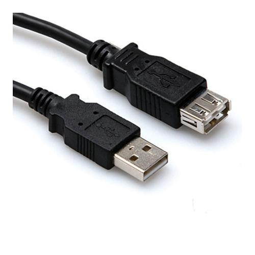 Hosa Technology 5' USB 2.0 "A" Male to "A" Female Extension Cable #USB205AF