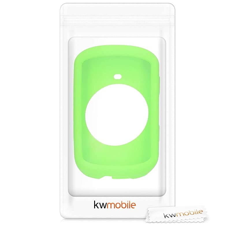 Case Compatible with Garmin Edge 530 Soft Silicone Bike GPS Navigation System Protective Cover Green