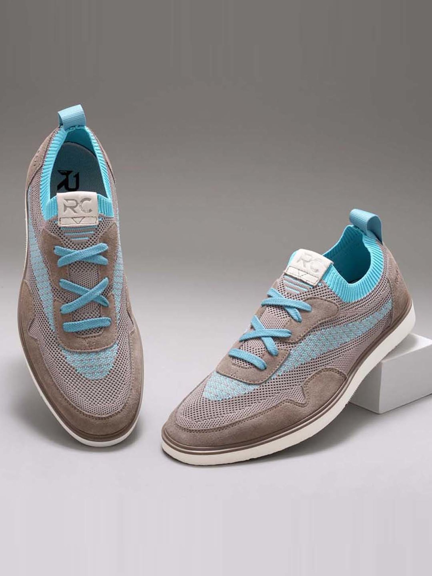 Ruosh Men's Blue Casual Sneakers