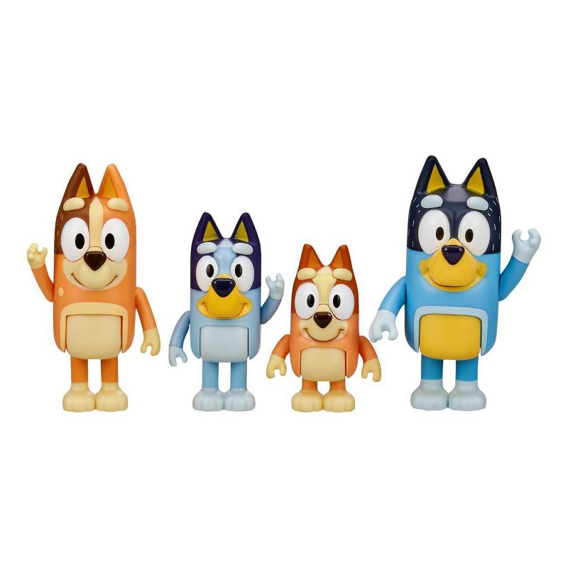 Bluey Family Figures - 4pk
