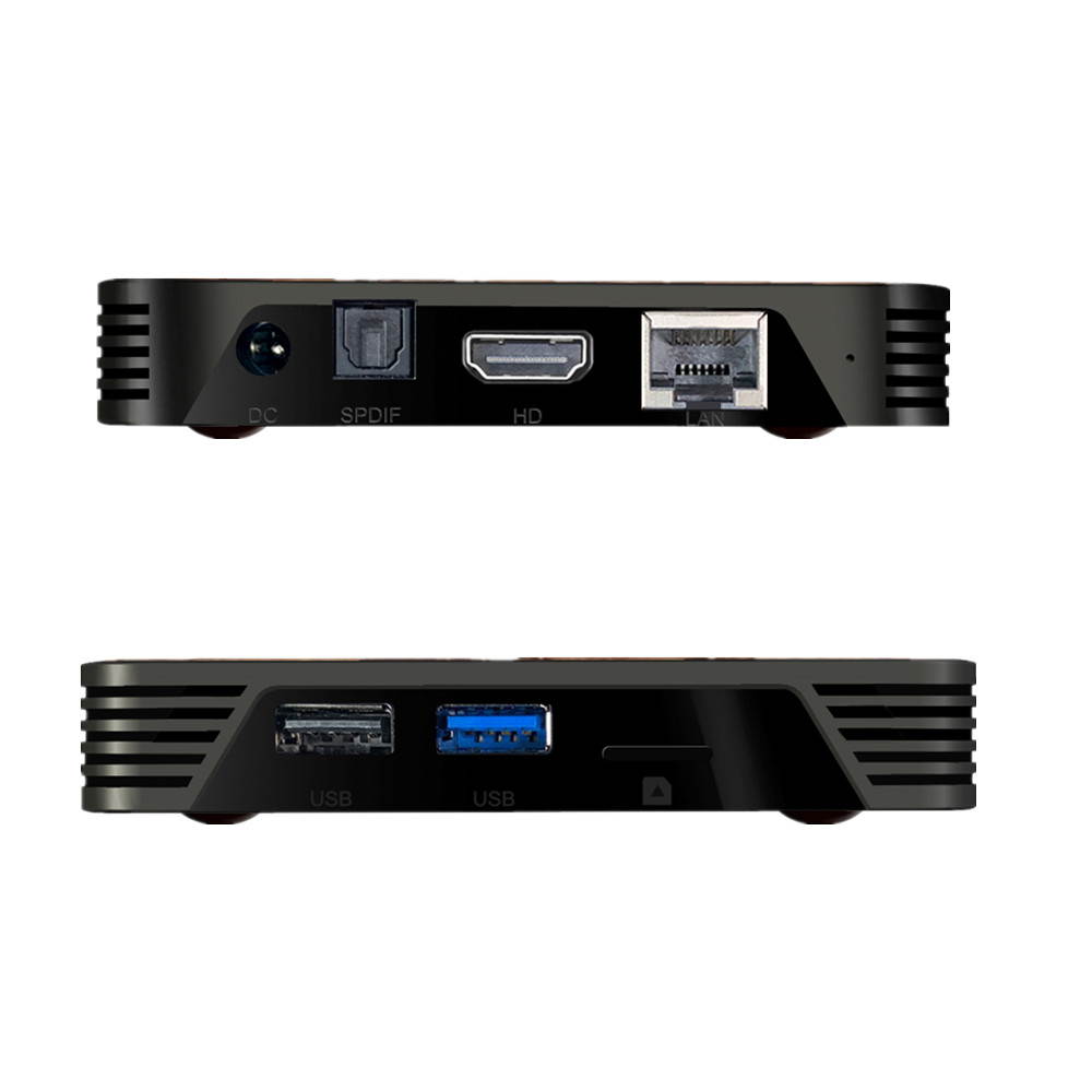 X99 MAX+ Smart Android 9.0 TV Box Amlogic S905X3 4GB / 64GB 2.4G & 5G WiFi USB3.0 BT4.1 H.264 H.265 Decoding Miracast HD Media Player