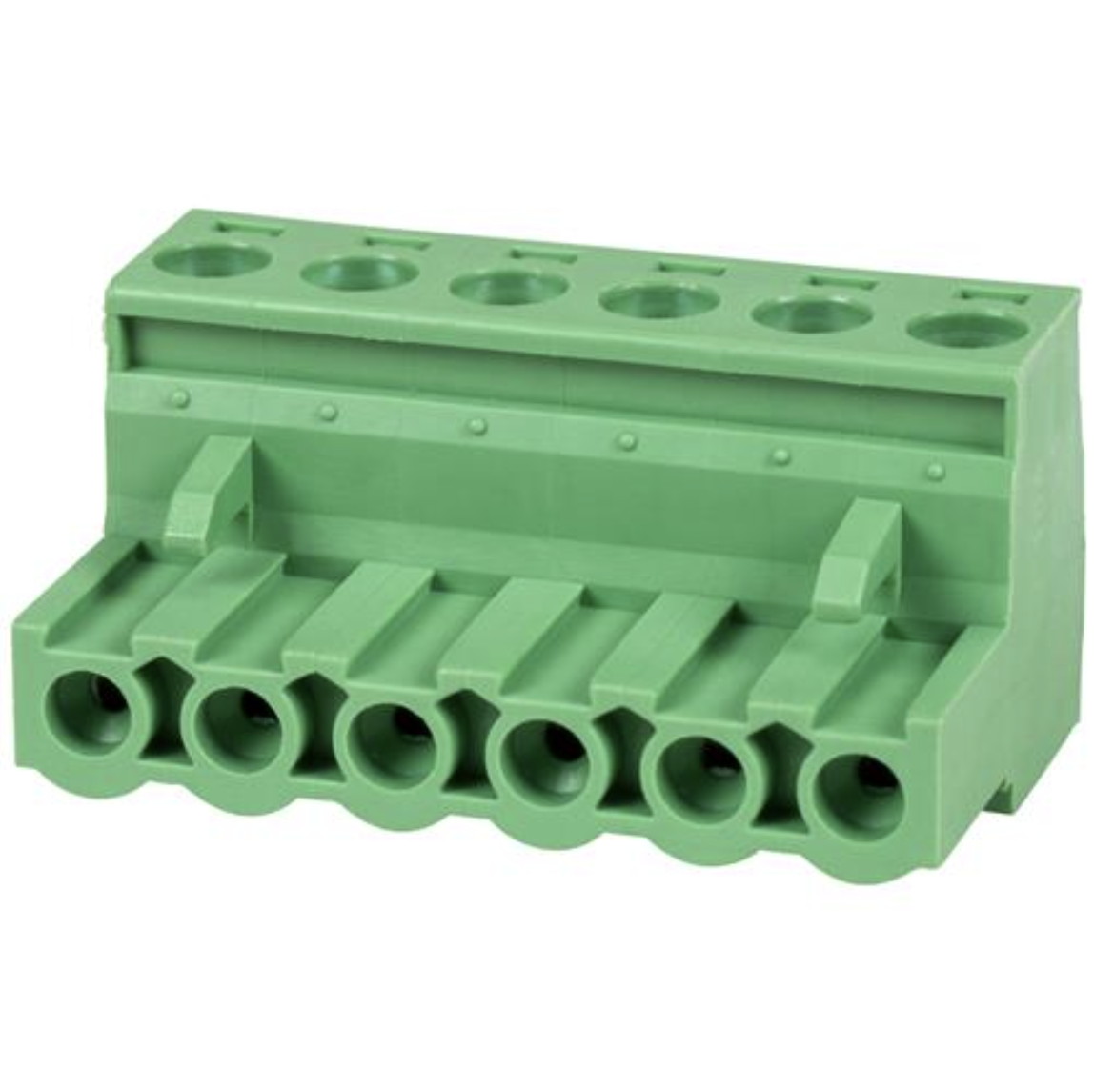 Parts Express Phoenix Type Connector 6-Pole 5mm Pitch (4 Pack)