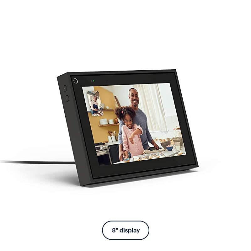 Portal Mini - Smart Video Calling 8&rdquo; Touch Screen Display with Alexa - Black