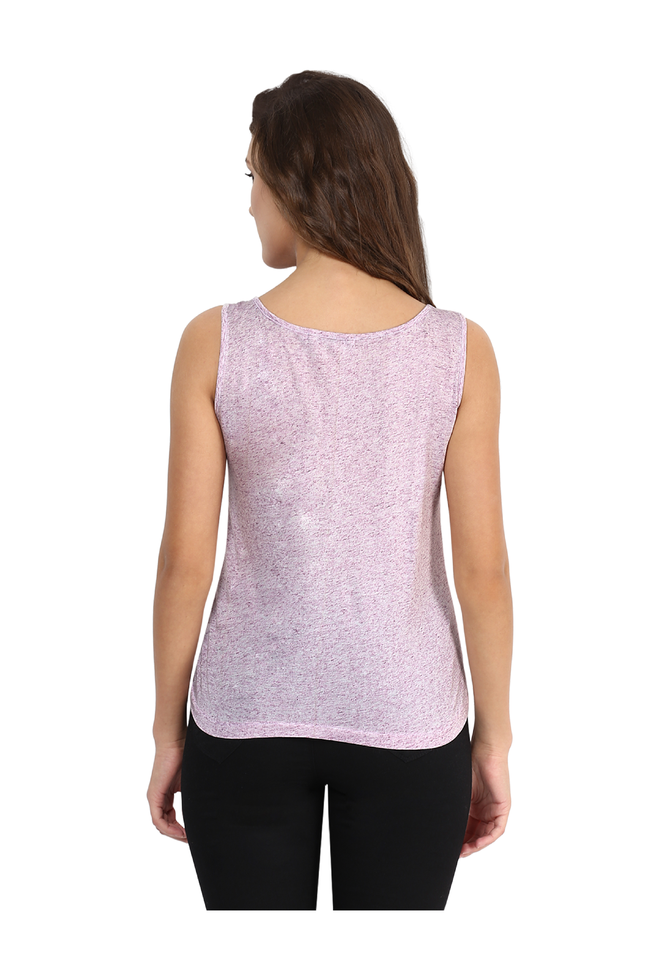 Miss Chase Purple Textured Cotton Top