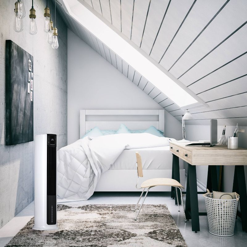 Frigidaire 2-in-1 Oscillating Portable Evaporative Air Cooler and Fan White