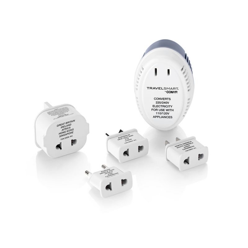 Travel Smart by Conair Converter Adapter Set