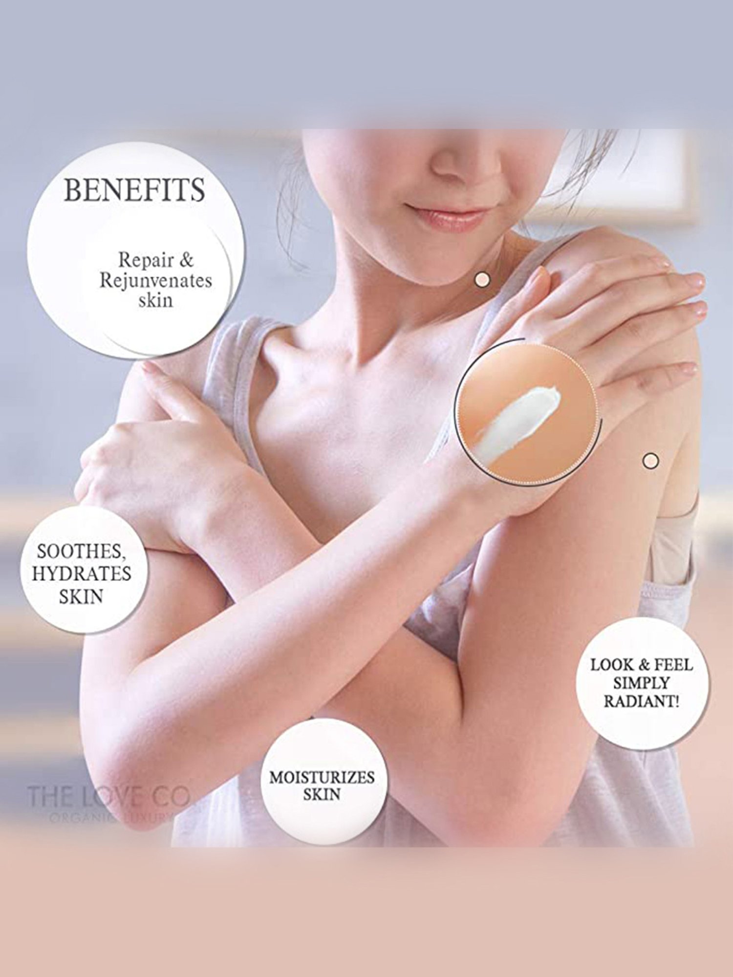 The Love Co. Black Rose and Oud Body Lotion - 250 ml