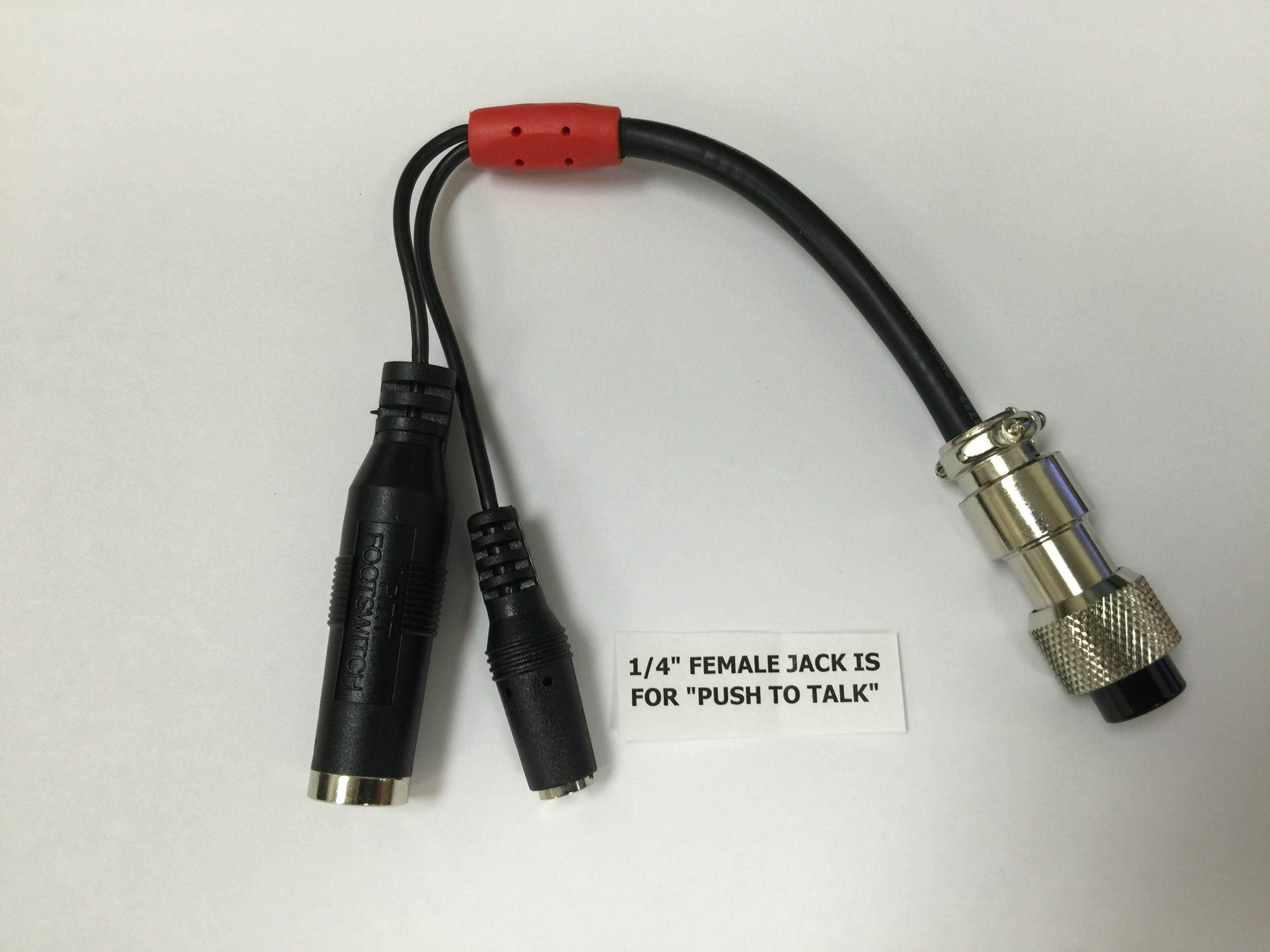Heil Sound AD-1-K8 Headset adapter: Kenwood 8-pin round