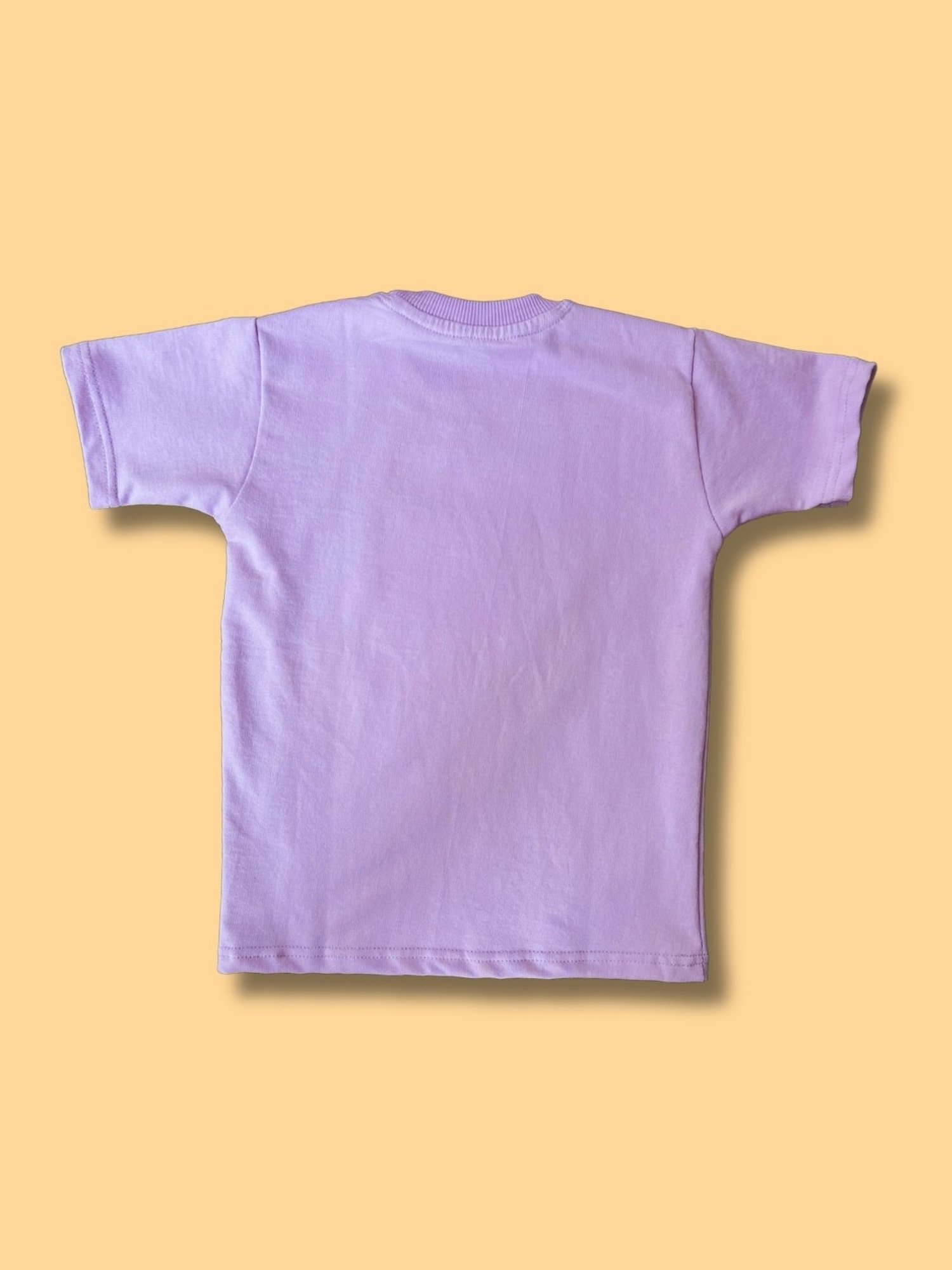 Tippy Top Kids Lavender Self Design T-Shirt