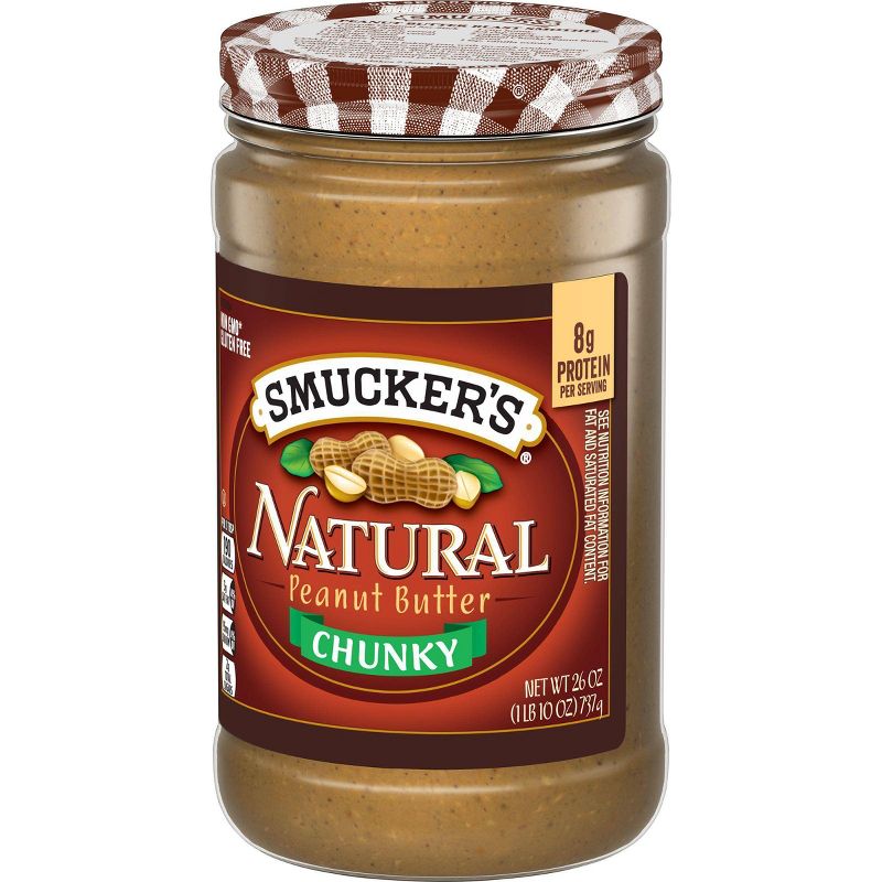 Smucker's Natural Crunchy Stir Peanut Butter - 26oz