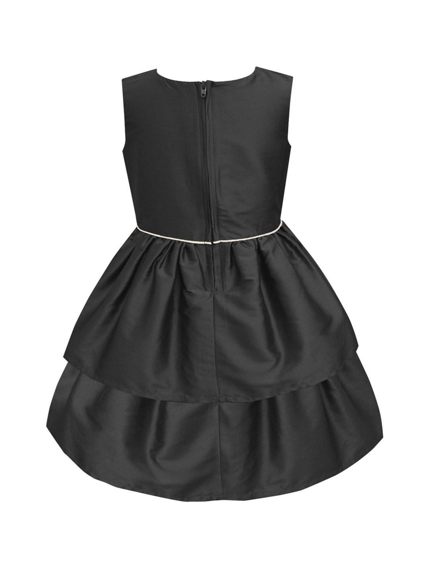 A.T.U.N. Girls Black & White Regular Dress