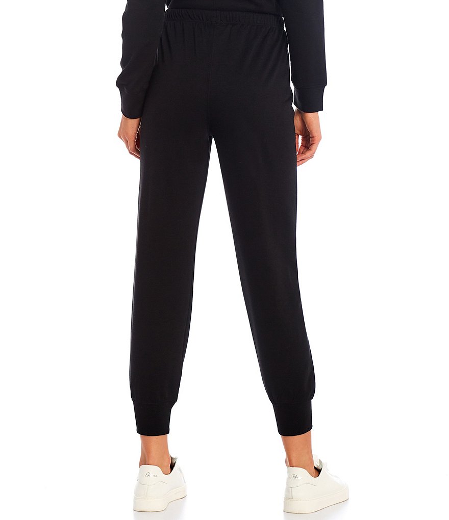 Splendid Drawstring Front Ankle Length Banded Hem Joggers