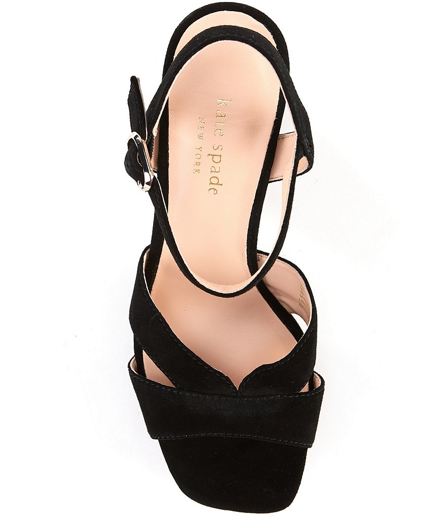 kate spade new york Delight Suede Block Heel Platform Sandals