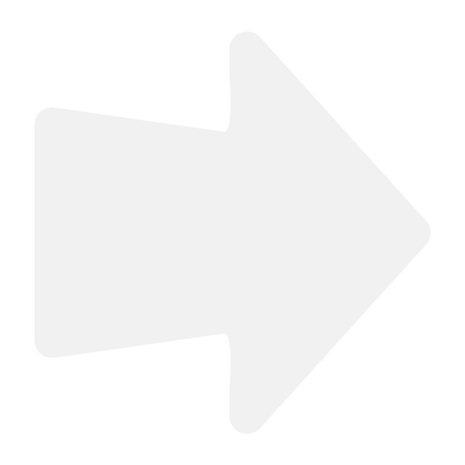 LiteMark 4 Inch Orange Round Arrow Decals - Pack of 18