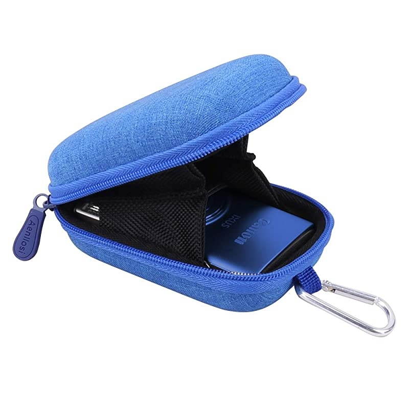 Hard Carrying Case for Canon PowerShot ELPH 180190 Digital Camera Carrying case Blue