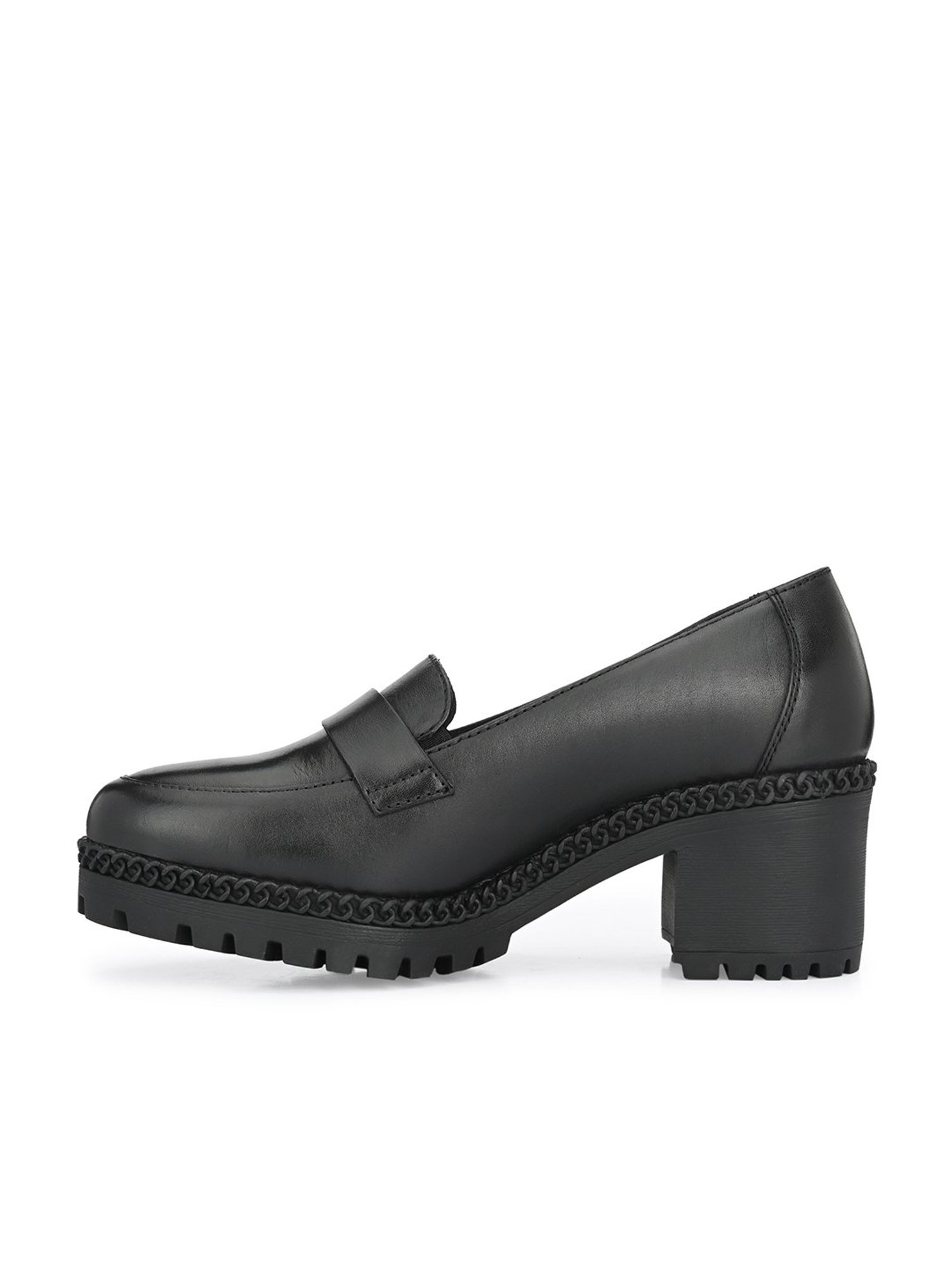 Delize Women's Black Casual Loafers
