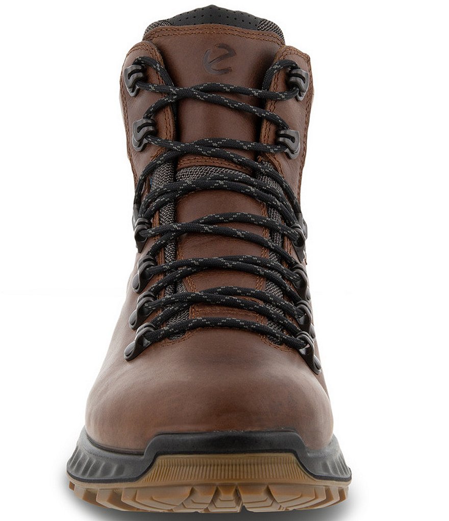 ECCO Men's Exohike Mid Hydromax Lace-Up Water Resistant Hiking Boots
