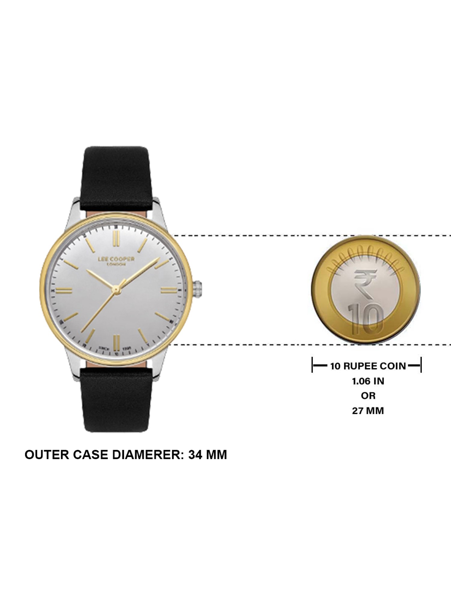 Lee Cooper LC07150.111 Analog Watch for Women