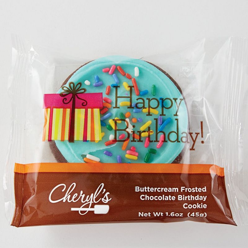 Cheryl's Cookies Birthday Cake and Candy Cookie Gift Tower (3 Tiers)