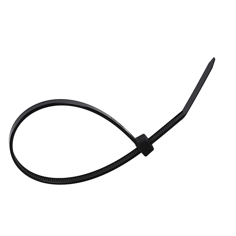 White Cable Zip Ties Premium Nylon Wire Management Ties 50 LB Tensile Strength 8 Inch White 1000 Pack