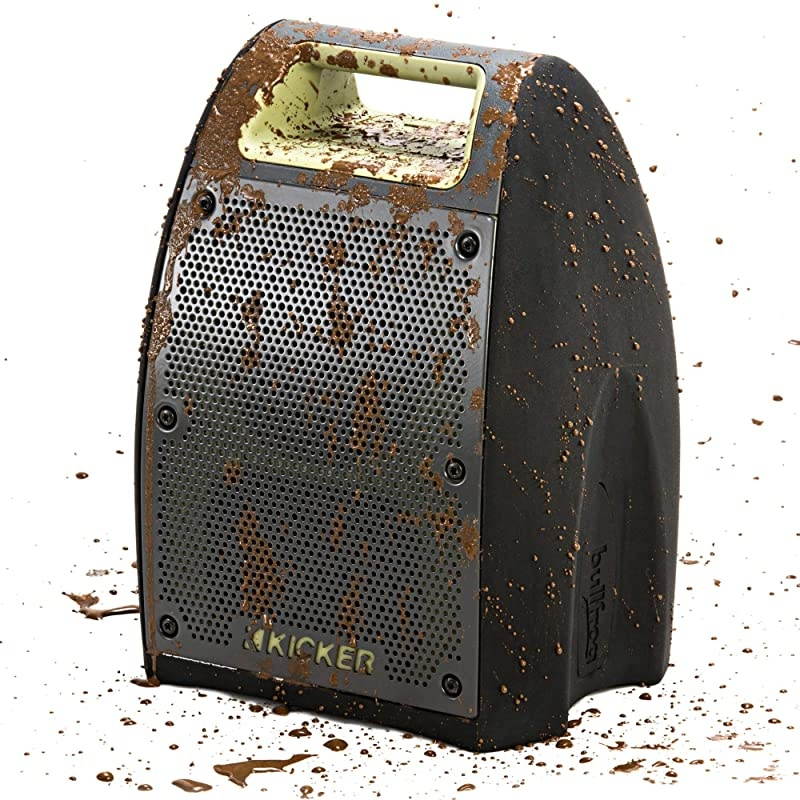 Bullfrog BF400 Bluetooth Portable Outdoor Speaker | 360&deg; Sound Waterproof Dustproof Powerful 20 Watt AMP 3" Full Range Speakers (2) | 3"x4" Passive Bass Radiator | 100 FT Wireless Range