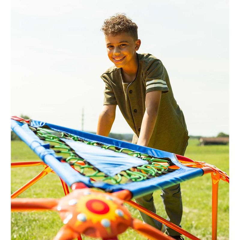 Funphix Climbing Gym Jungle Construction Buildable Indoor Outdoor Kids STEM Learning Toy Set Play Structure for Ages 2 through 12 Years, Multicolor