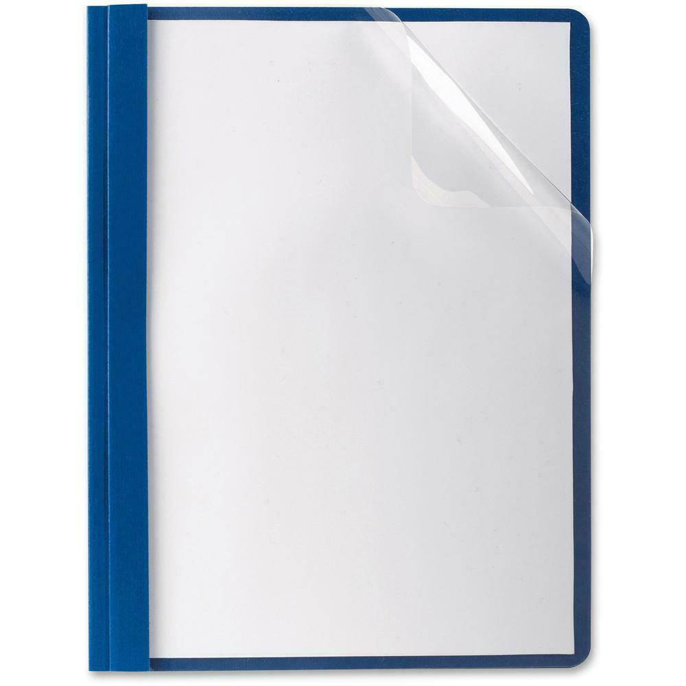 Oxford Premium Clear Front Report Covers - Letter - 8 1/2" x 11" Sheet Size...