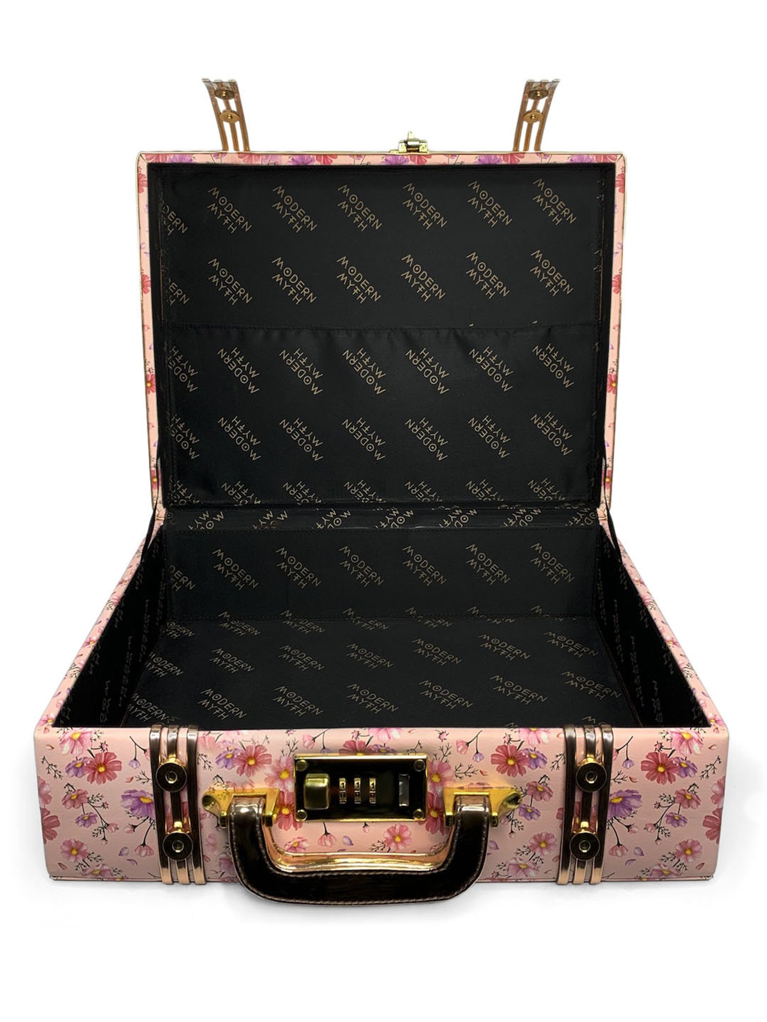 Modern Myth Multicolor Printed Medium Briefcase
