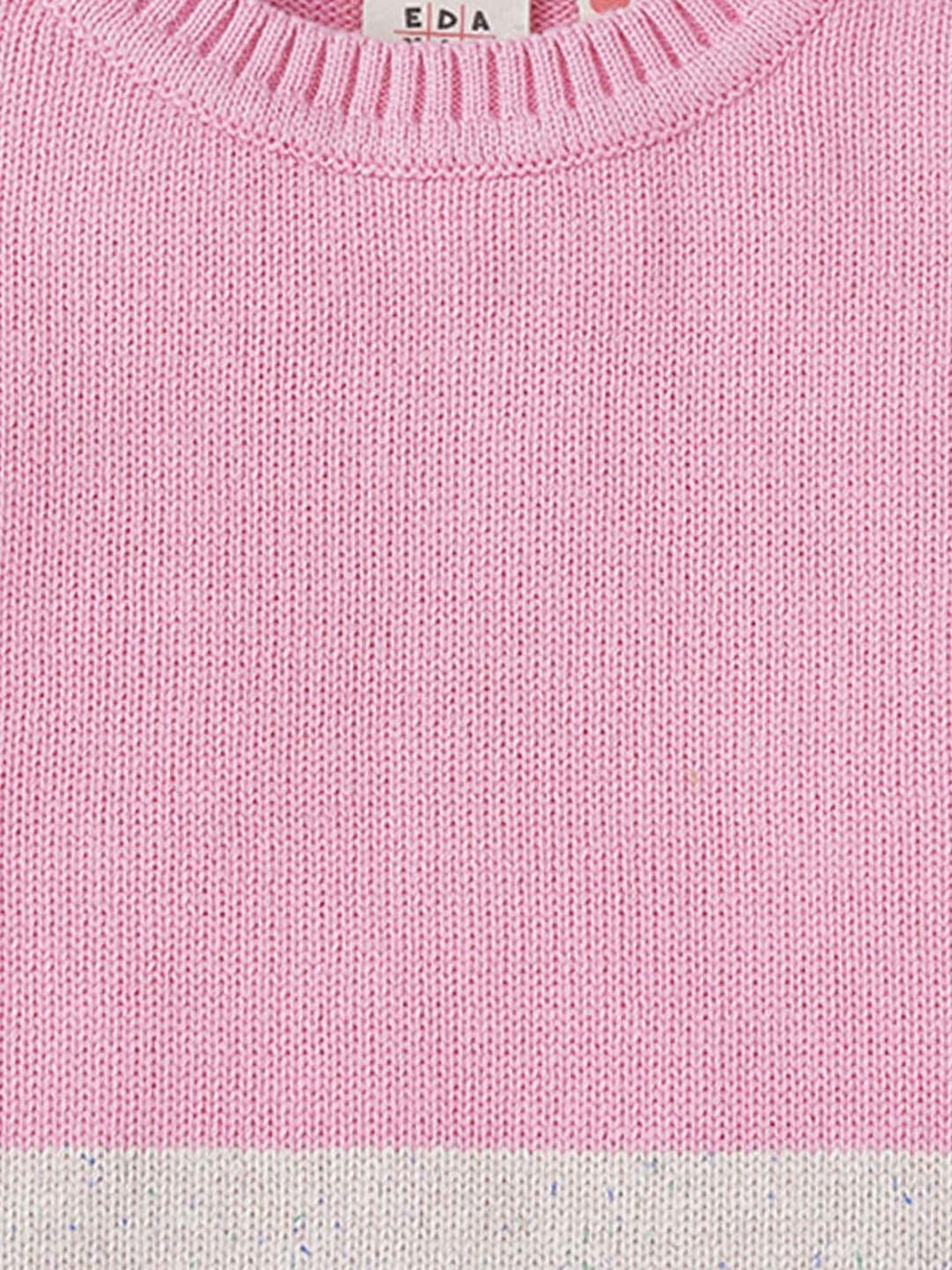 KIDS ONLY Maroon Textured Pattern Full Sleeves Sweater