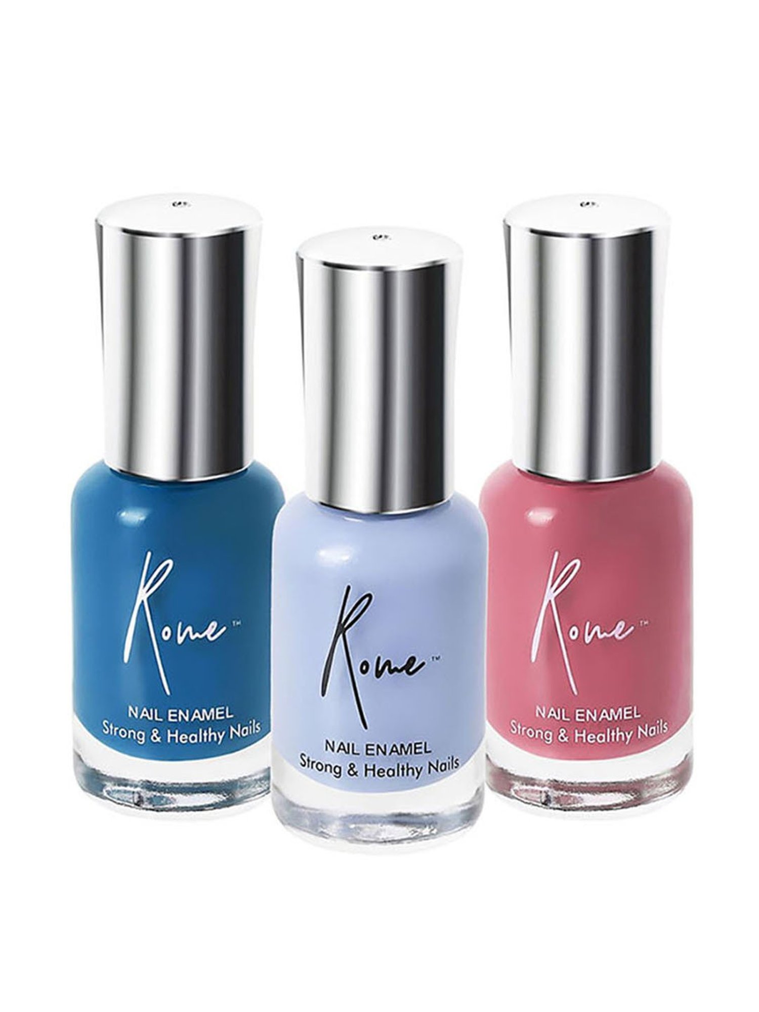 Rome Strong and Healthy Nail Enamel, Set of 3