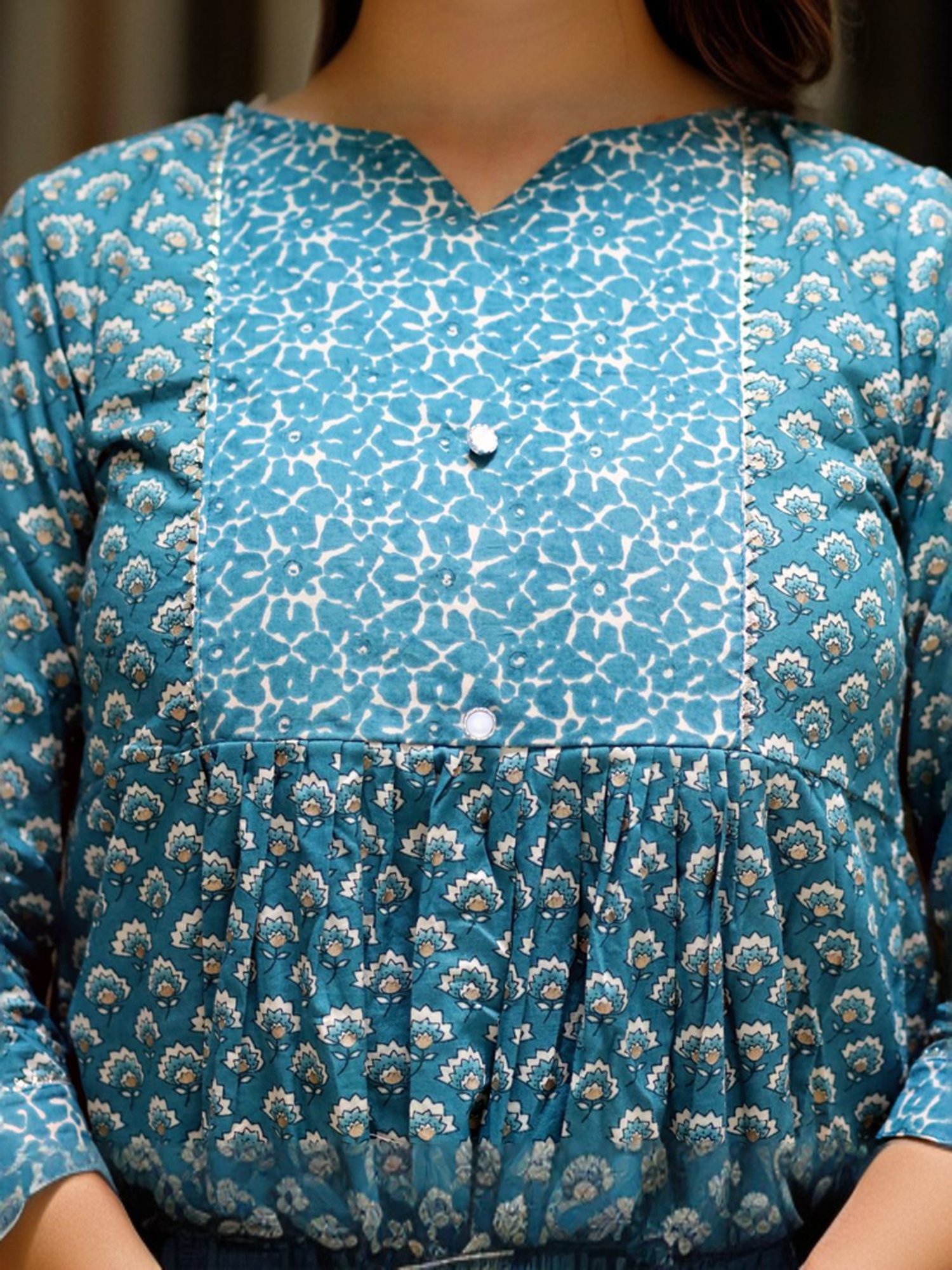 URBAN MYSTIC Black Rayon Embroidered Kurta & Sharara Set