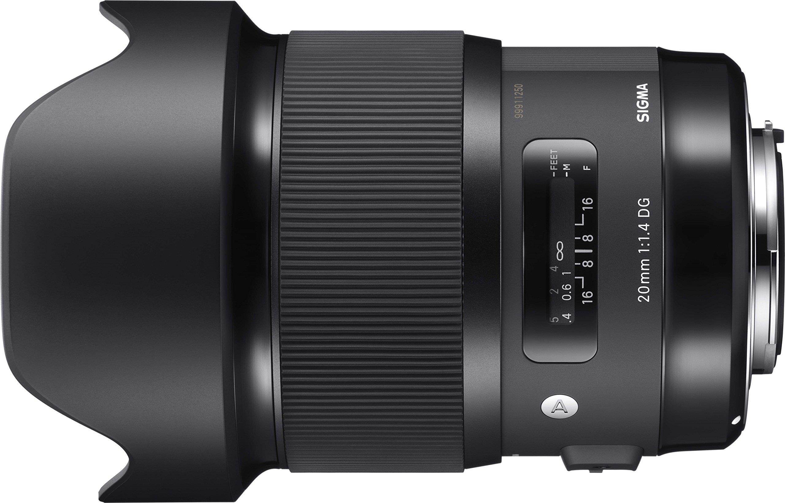 Sigma 20mm F1.4 DG HSM ART Lens for Nikon F