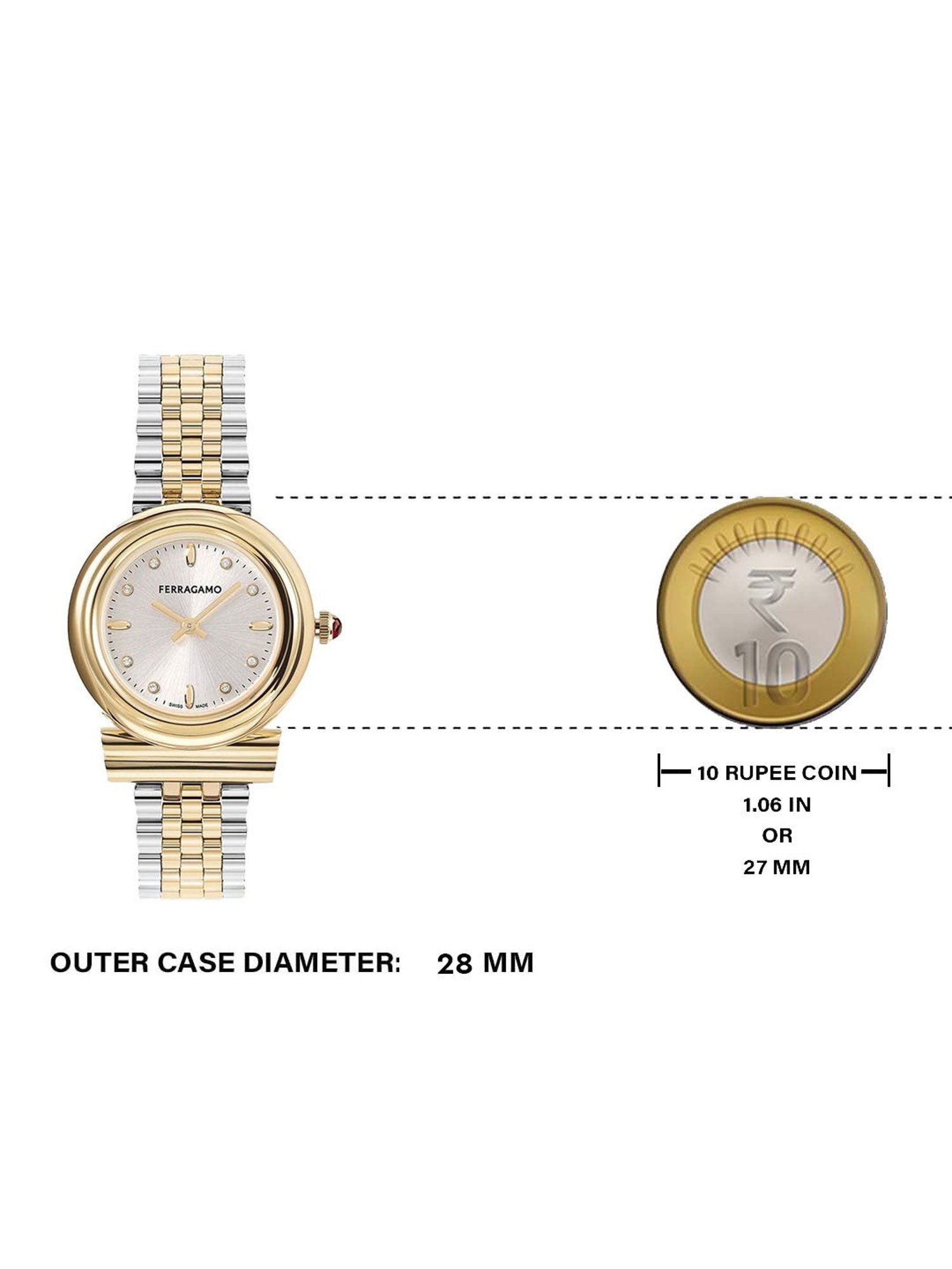 Ferragamo SFMV01423 Analog Watch for Women