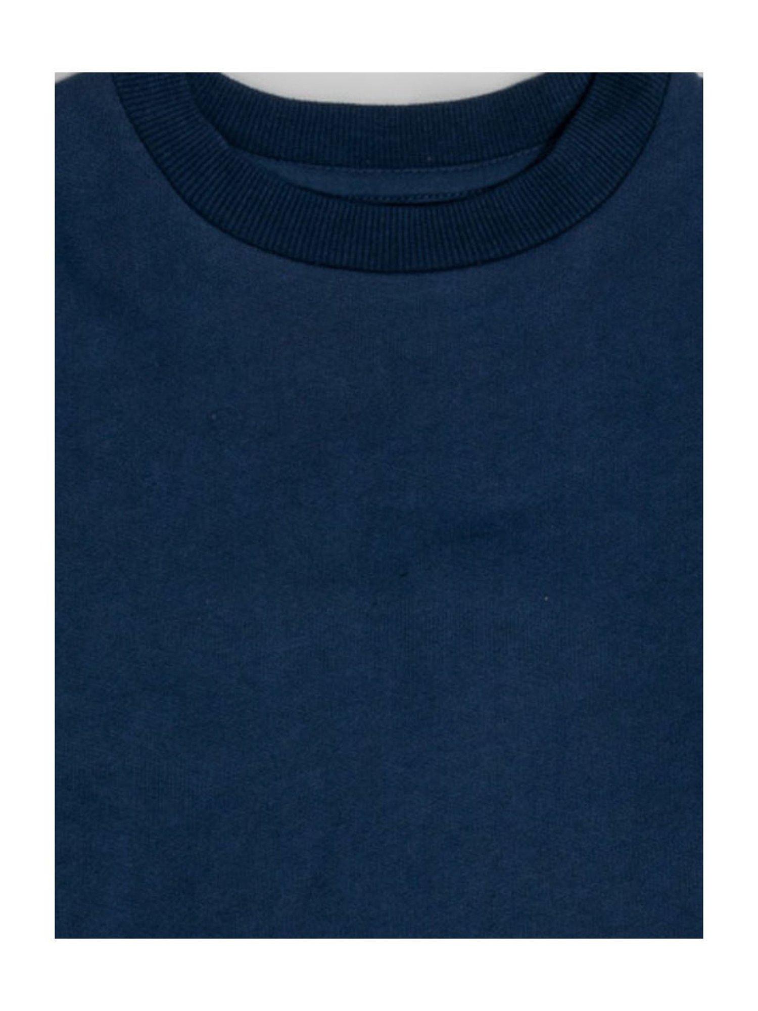 Nino Bambino Kids Multicolor Solid Full Sleeves Sweatshirt (Pack Of 3)