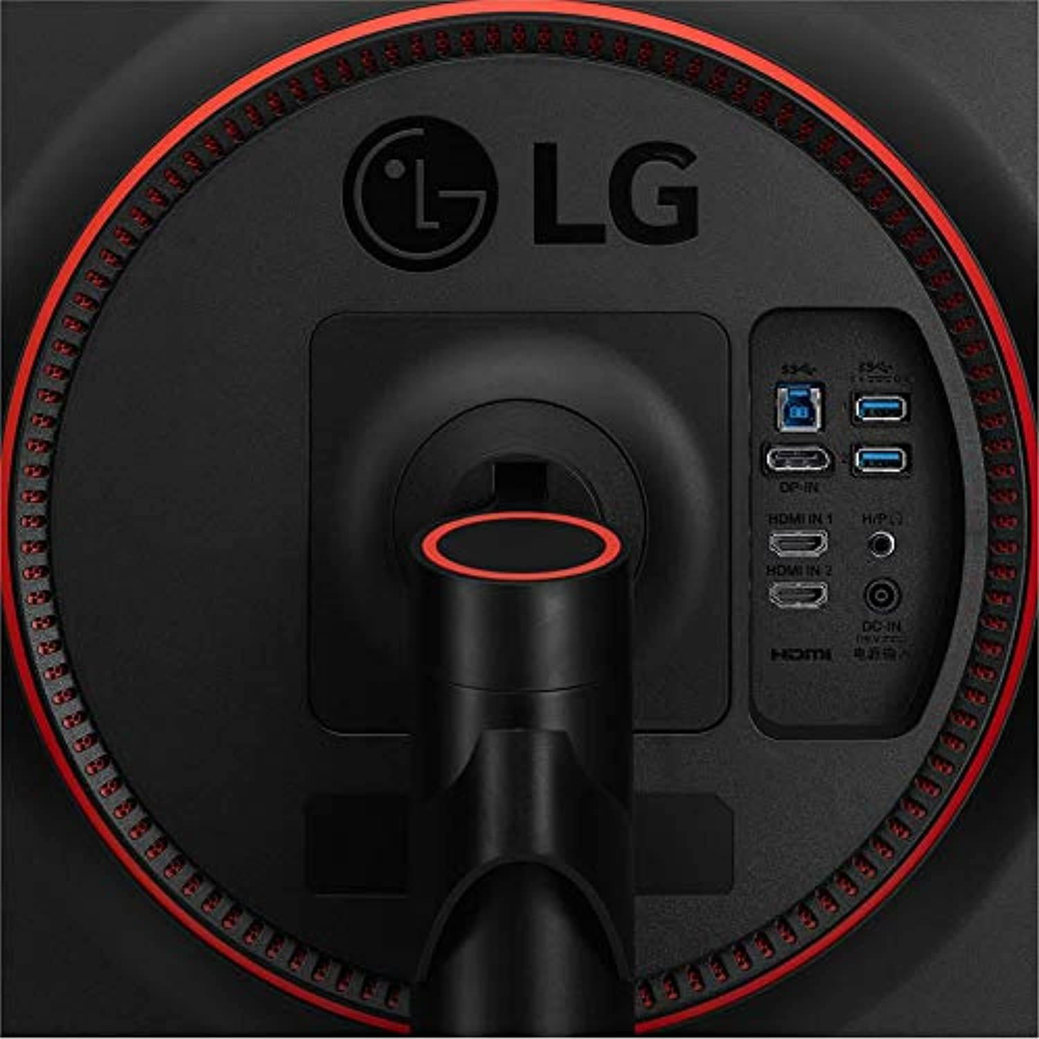 LG 34GK950F-B 34 inch UltraWide QHD Curved LED FreeSync Gaming Monitor 2018 Model Bundle with Deco Gear 2.4GHz Wireless Backlit Keyboard Smart Remote with Touchpad Mouse, 2X HDMI Cabl (E40LG34GK950FB)