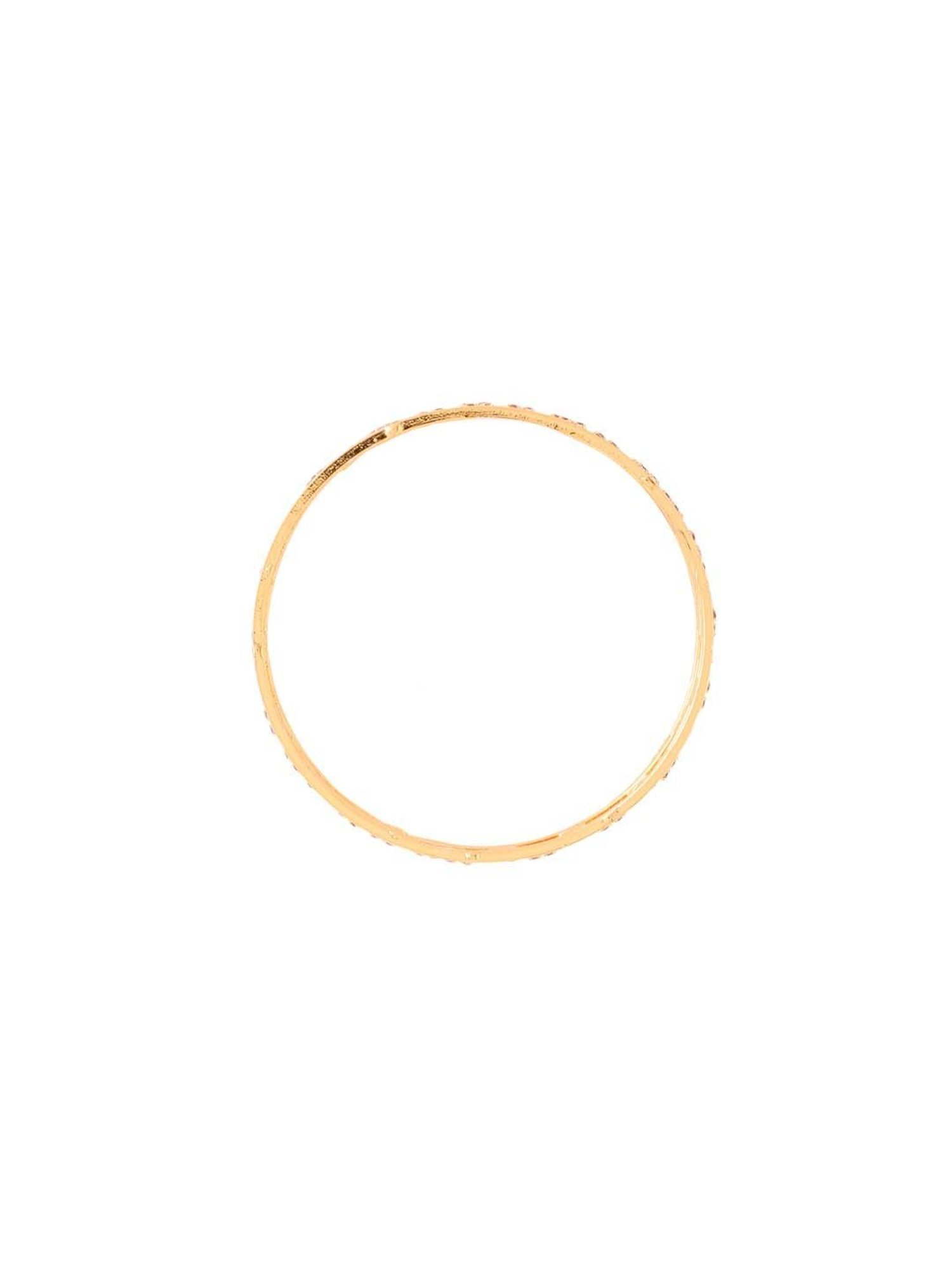 NVR Women Set Of 2 Gold-Plated Traditional Bangles