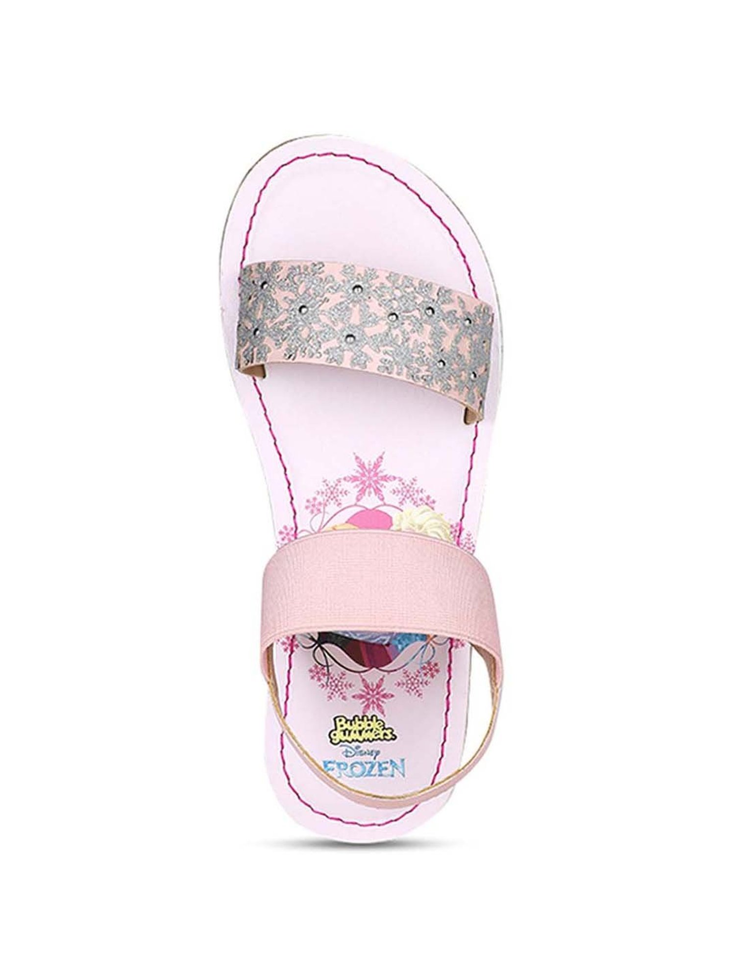 Disney by Bata Kids Pink Sling Back Sandals