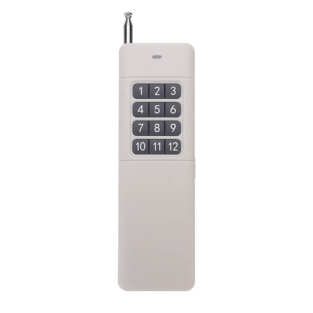 DC9V 12 Key Button Wireless Remote Control 3000M Ultra Long Range Transmitter 315MHz