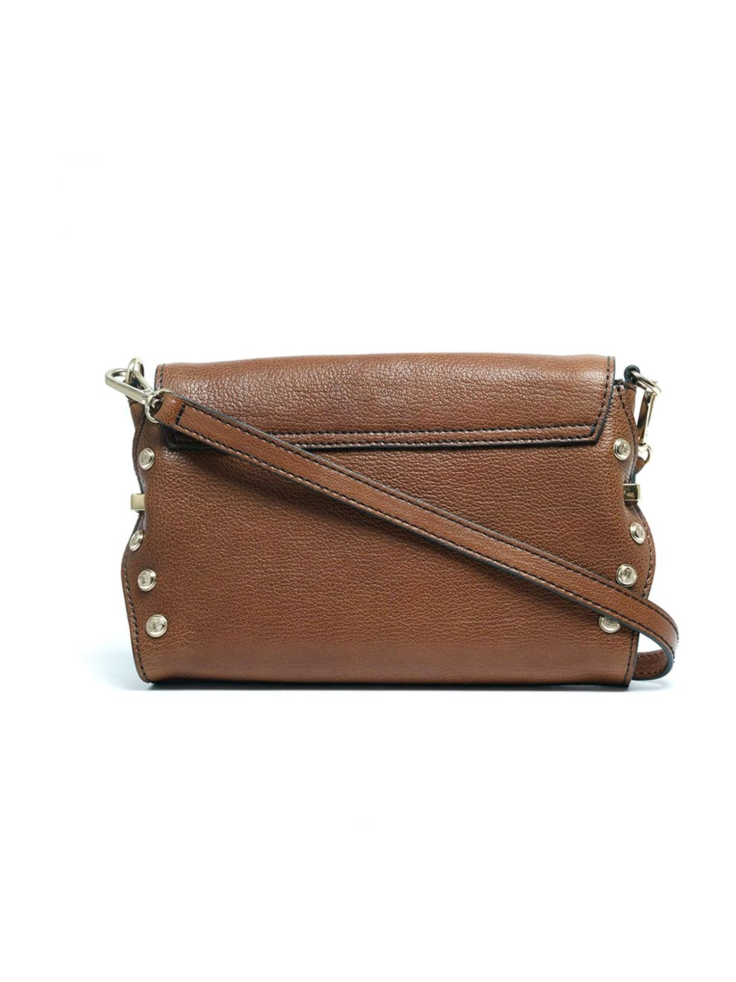 RI2K London Brown Leather Small Cross Body Bag
