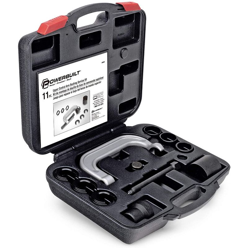 Powerbuilt 648604 Heavy Duty Upper Control Arm Bushing Repair Kit for Ford, GM, and Chrysler Models