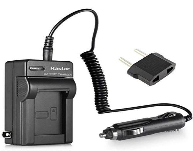 Rapid Battery Charger for Samsung IA-BP210E Battery - With Fold-In Wall Plug, Car & EU Adapters