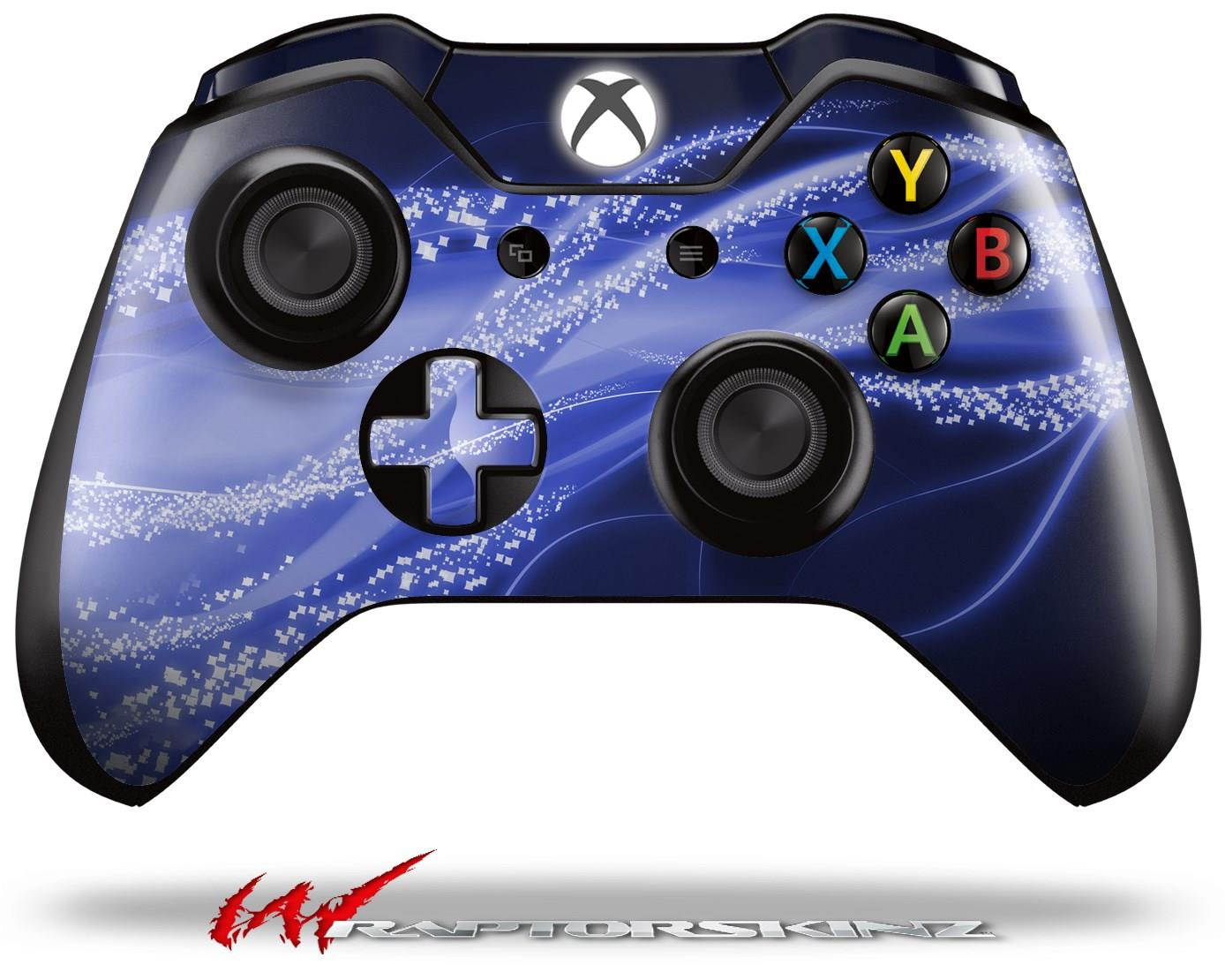 Mystic Vortex Blue - Decal Style Skin fits Microsoft XBOX One Wireless Controller - CONTROLLER NOT INCLUDED