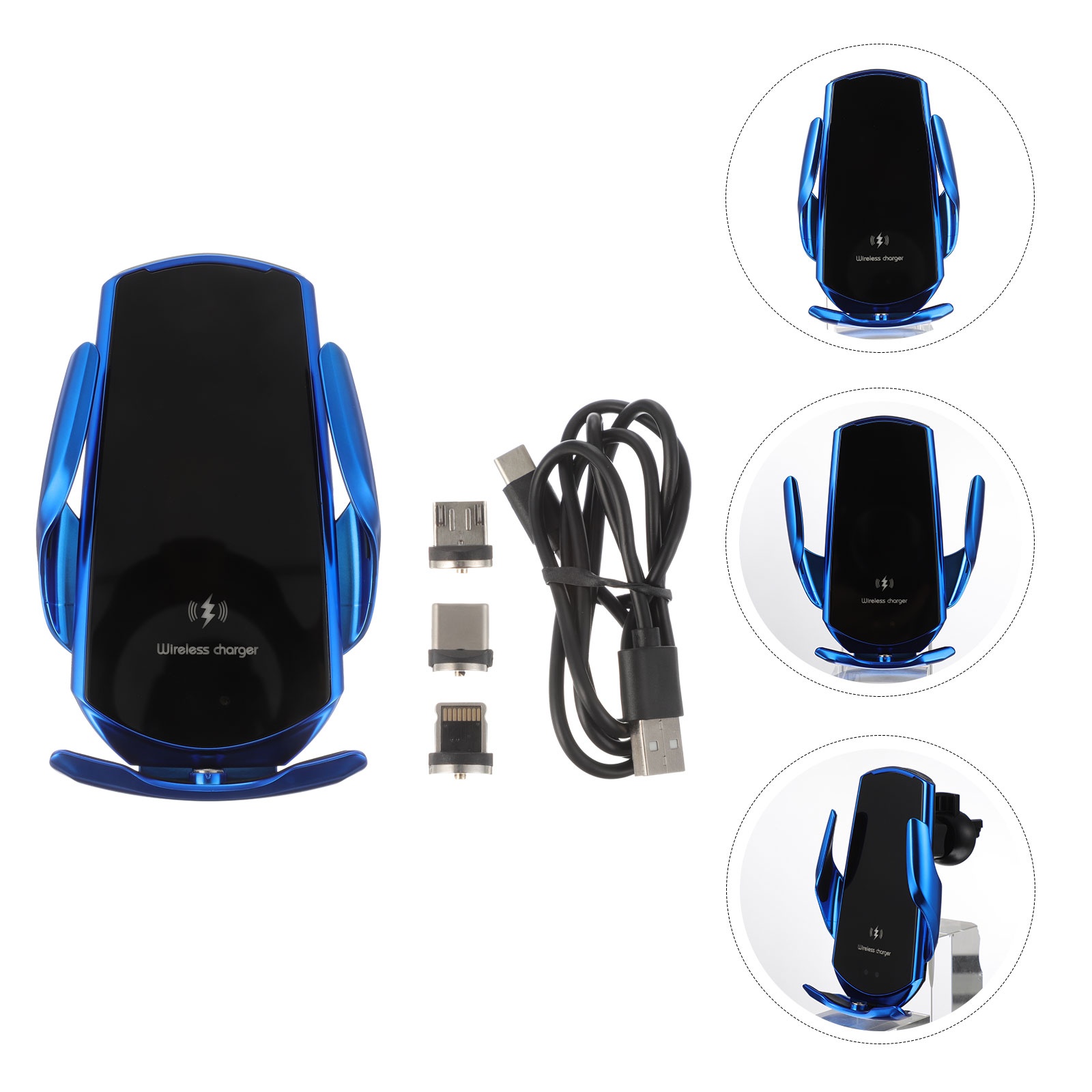 Car Multifunctional Cup Holder Auto-multi Cup Case Drinking Bottle Holder Organizer Storage Box (Black)