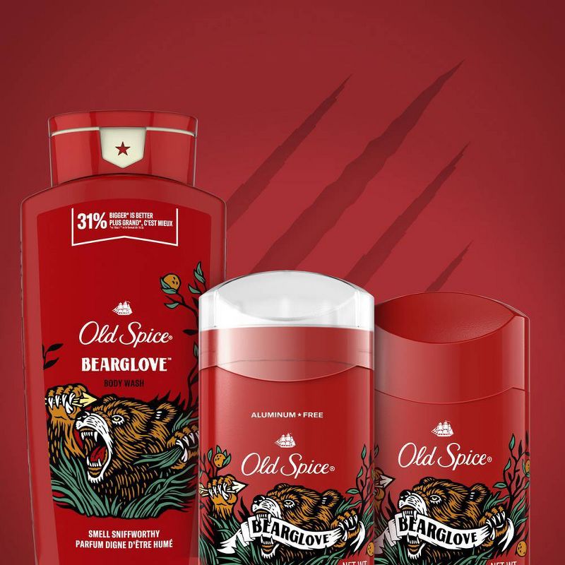 Old Spice Wild Collection Bearglove Body Wash Pump - 30 fl oz