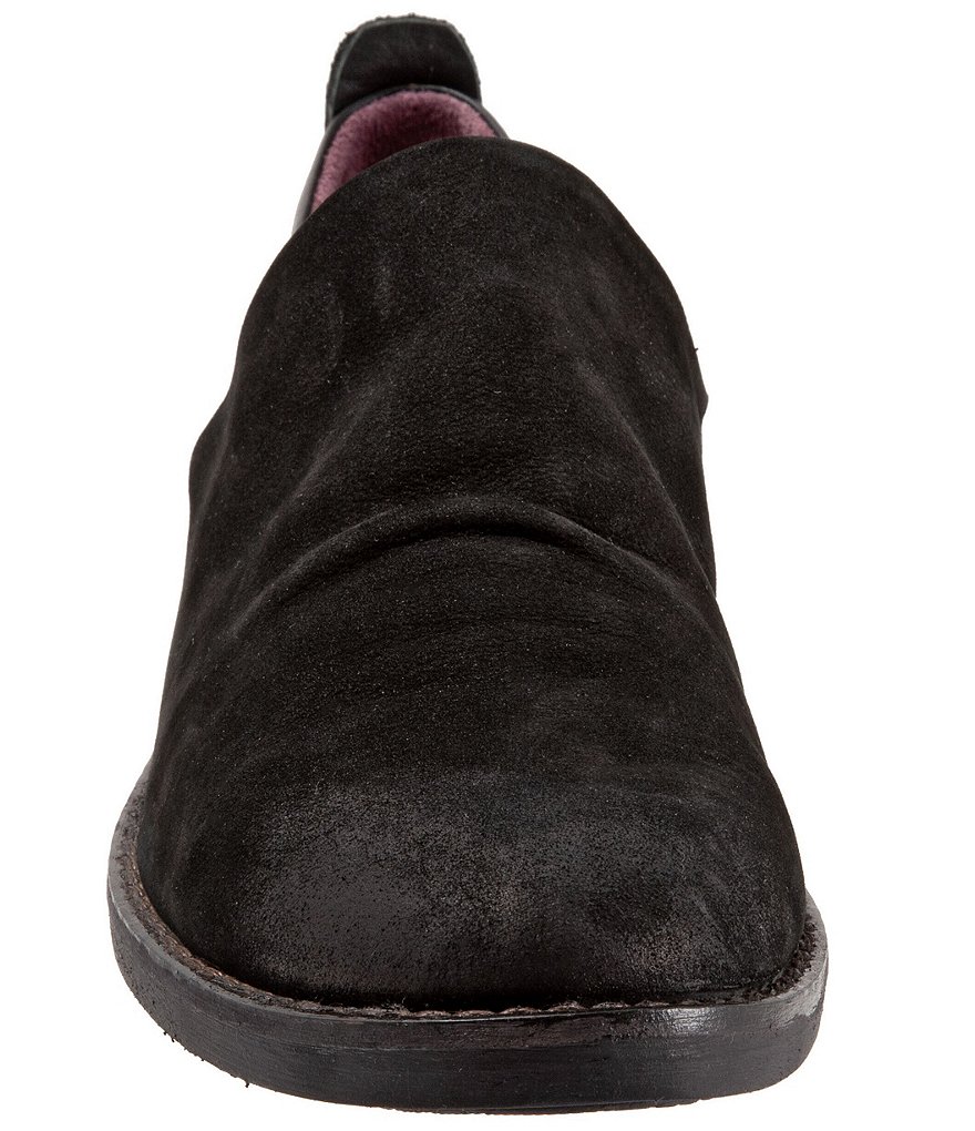 Bueno Passion Nubuck Leather Slip-On Loafers